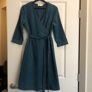 Cherry Paris Midi Dress